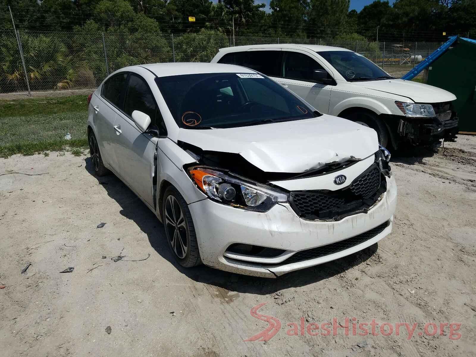 KNAFX4A8XG5514160 2016 KIA FORTE