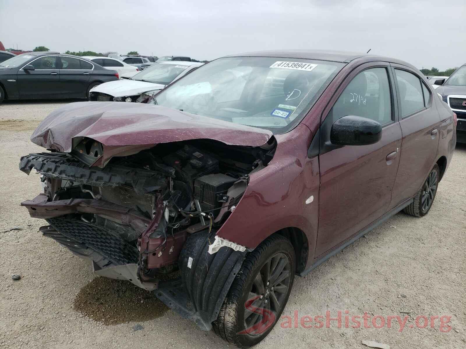 ML32F4FJ0LHF01206 2020 MITSUBISHI MIRAGE