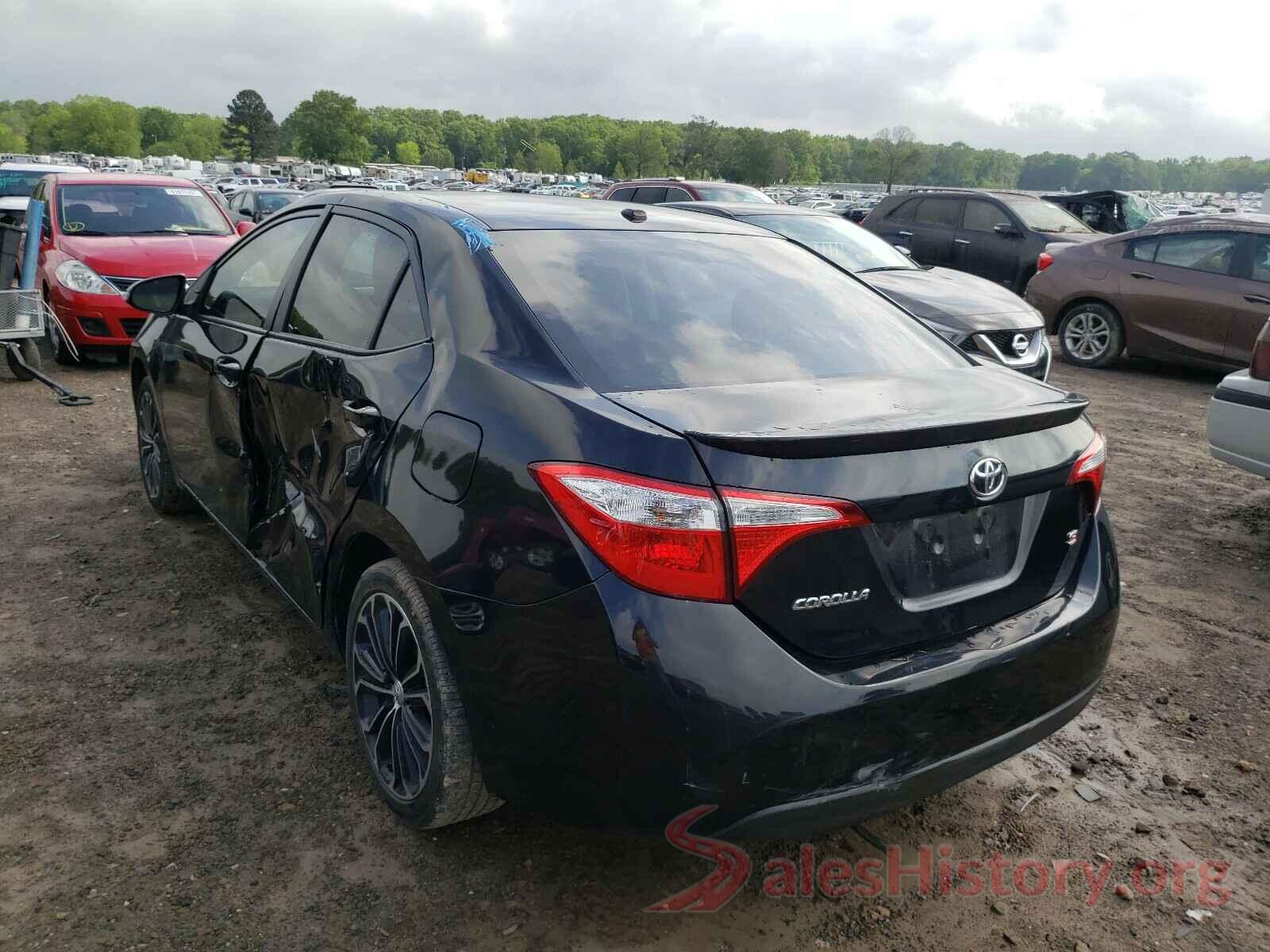 5YFBURHE5GP457288 2016 TOYOTA COROLLA