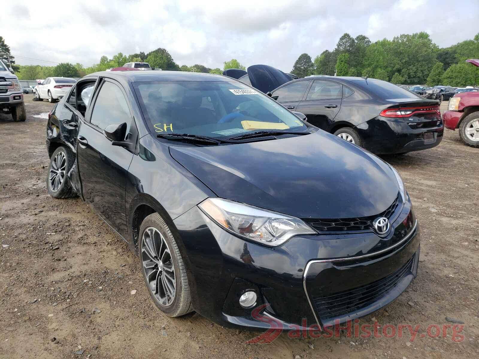 5YFBURHE5GP457288 2016 TOYOTA COROLLA