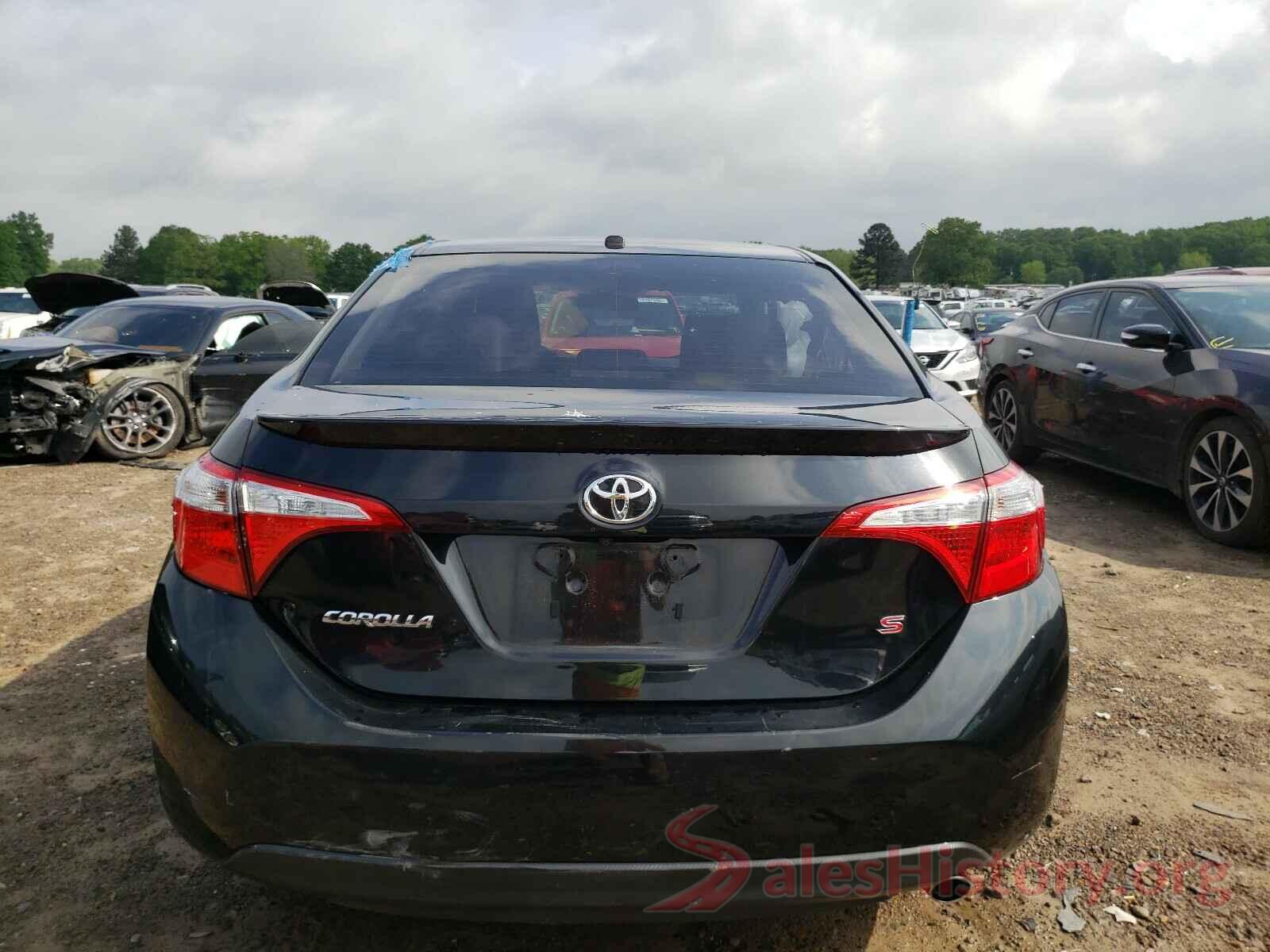 5YFBURHE5GP457288 2016 TOYOTA COROLLA