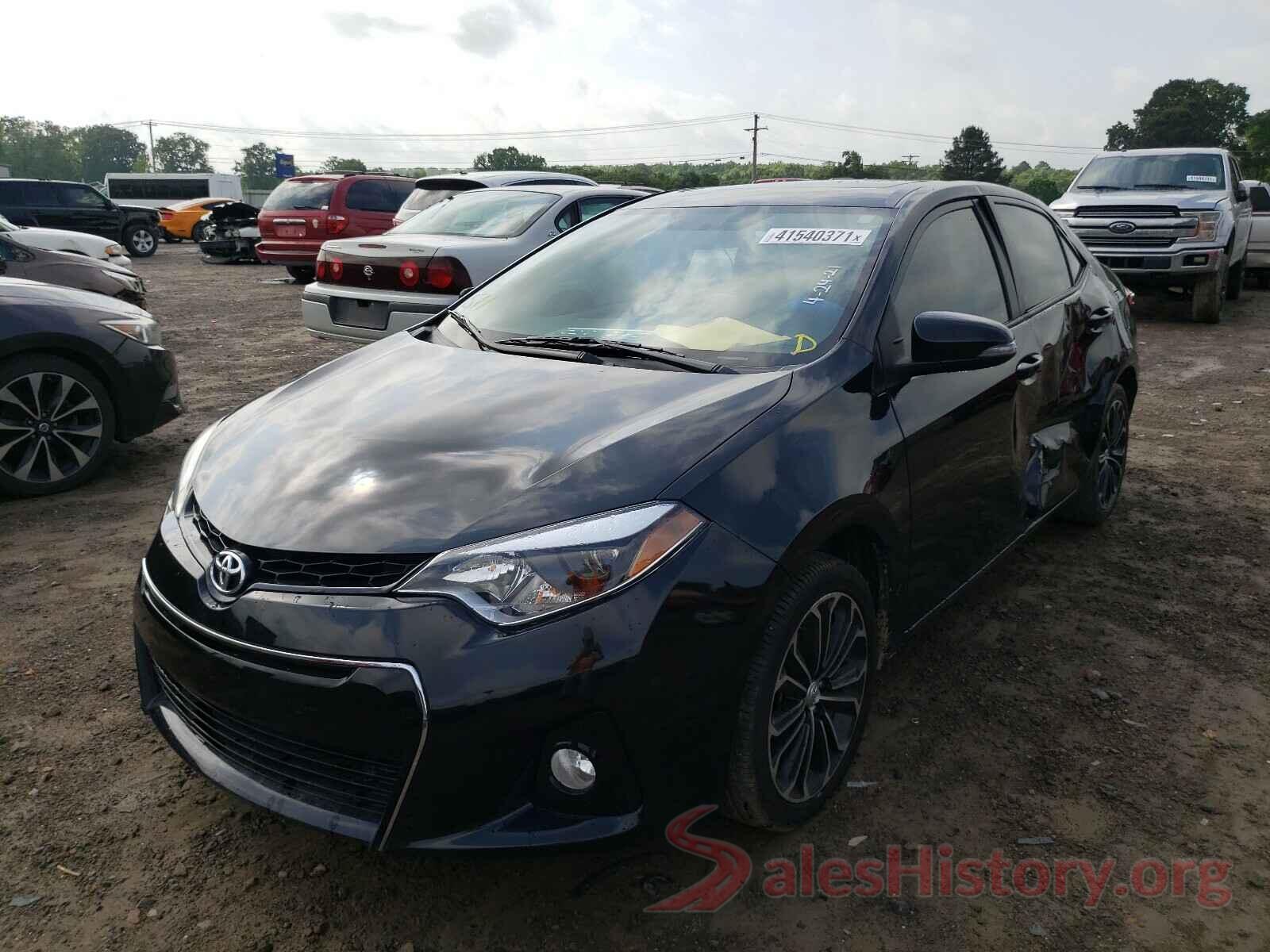 5YFBURHE5GP457288 2016 TOYOTA COROLLA