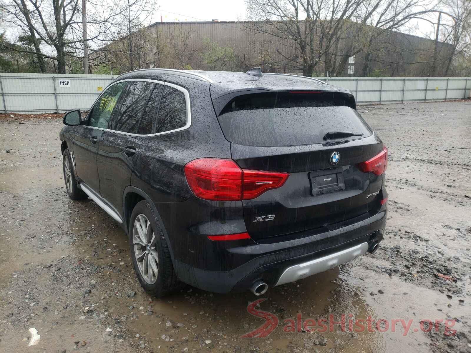 5UXTR9C50KLE12775 2019 BMW X3