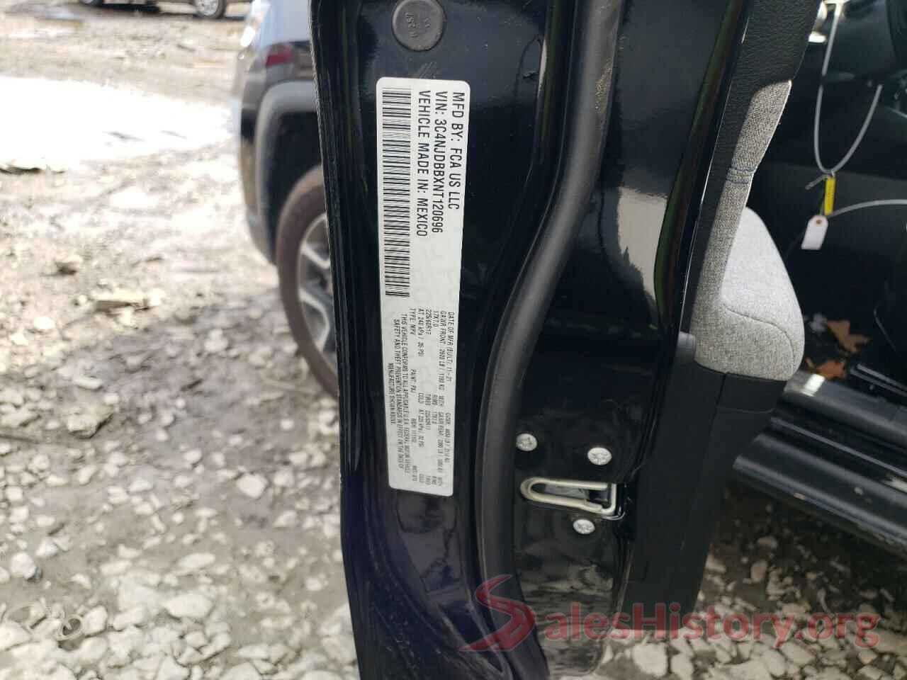 3C4NJDBBXNT120696 2022 JEEP COMPASS