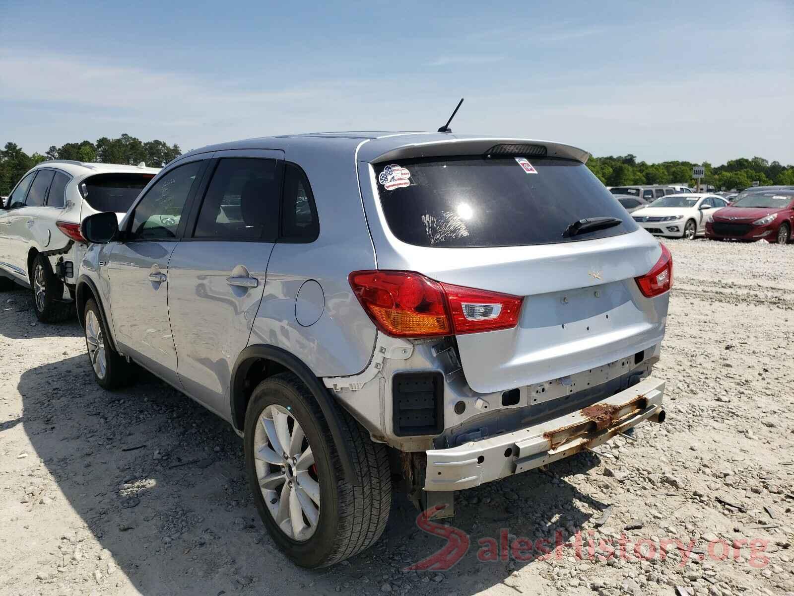 JA4AP3AU7GZ061090 2016 MITSUBISHI OUTLANDER