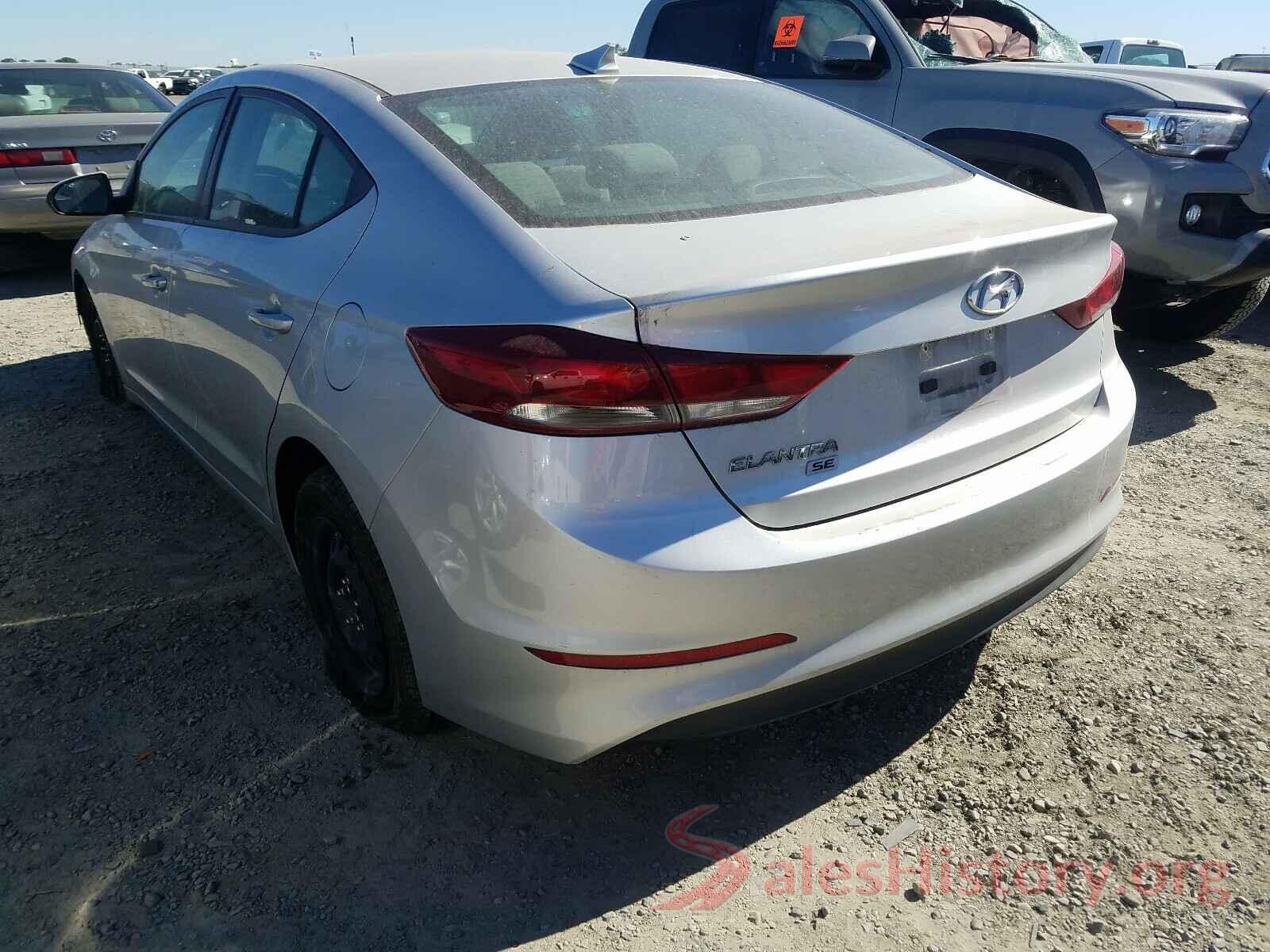 5NPD74LF5HH126972 2017 HYUNDAI ELANTRA