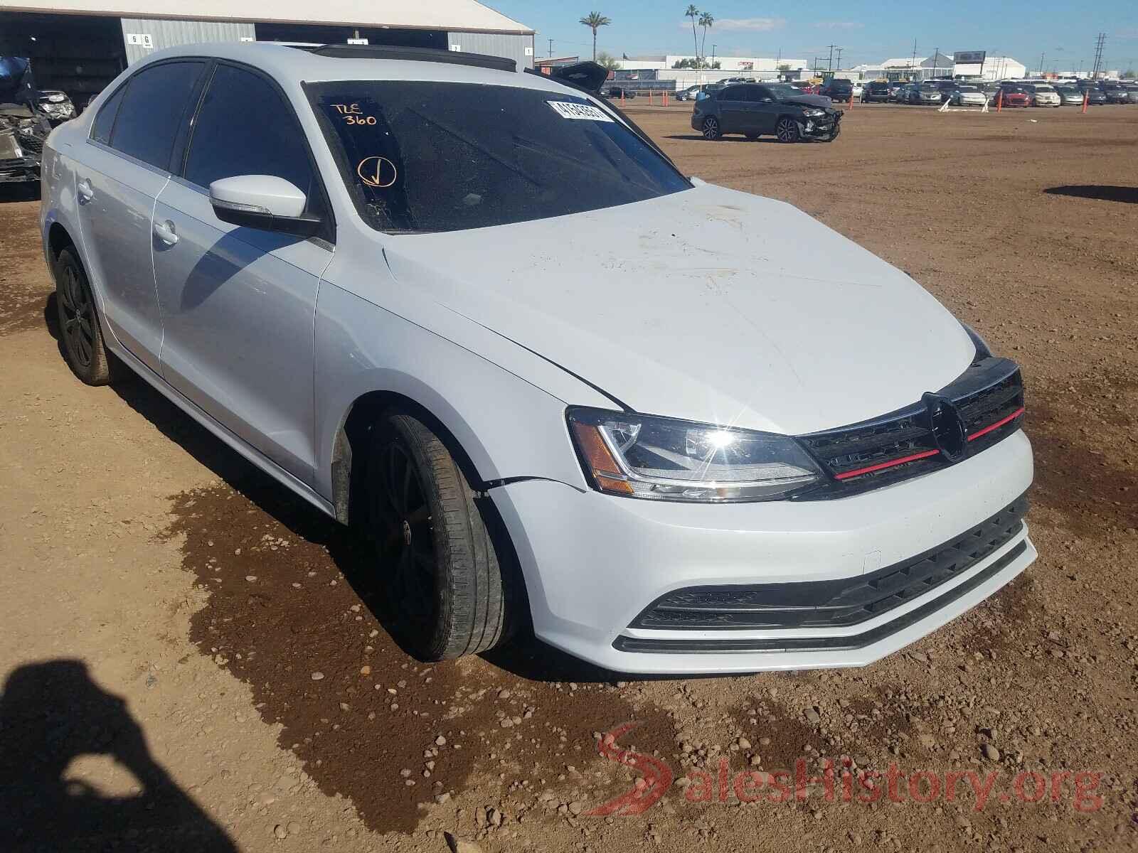 3VWDB7AJ5HM411587 2017 VOLKSWAGEN JETTA