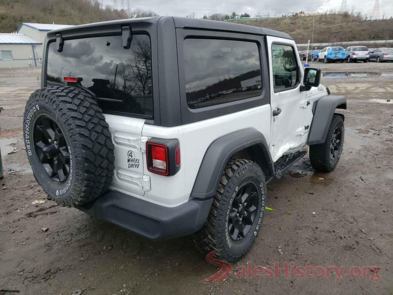 1C4GJXAN3LW315956 2020 JEEP WRANGLER