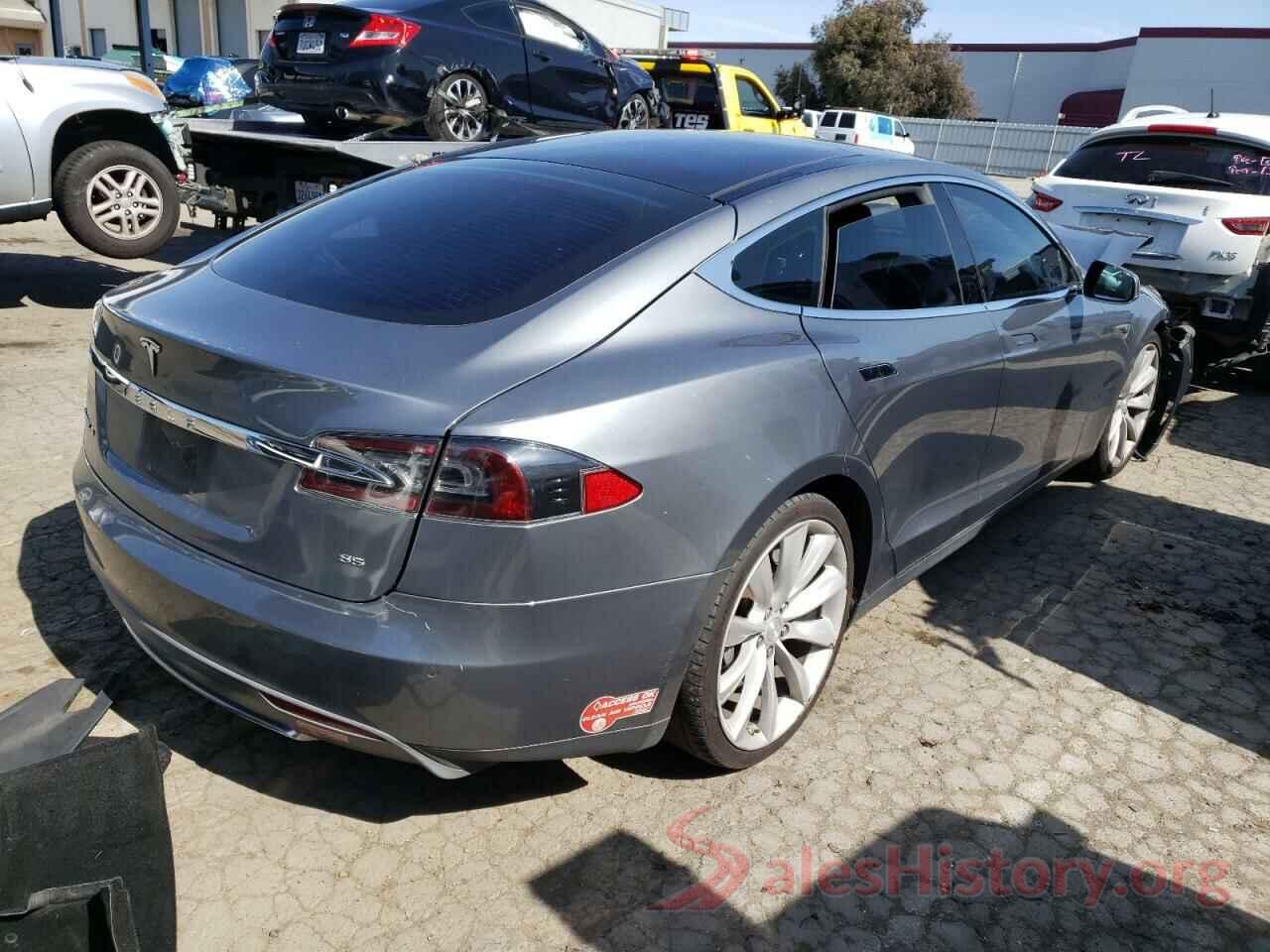 5YJSA1H15EFP30536 2014 TESLA MODEL S