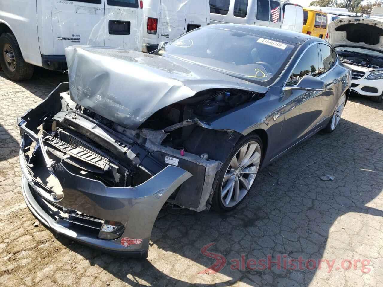 5YJSA1H15EFP30536 2014 TESLA MODEL S