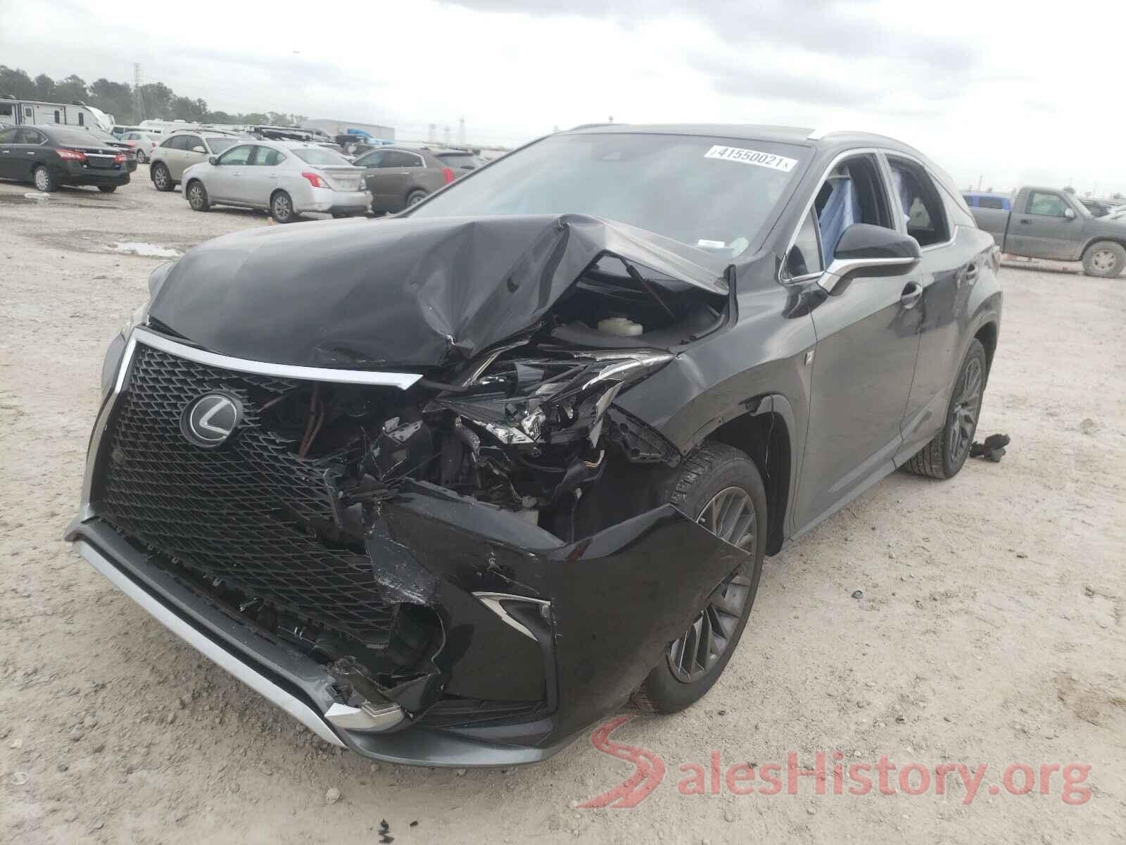 2T2ZZMCA7HC057401 2017 LEXUS RX350