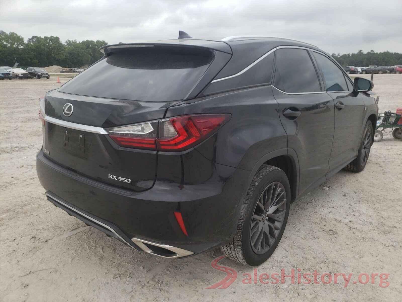 2T2ZZMCA7HC057401 2017 LEXUS RX350