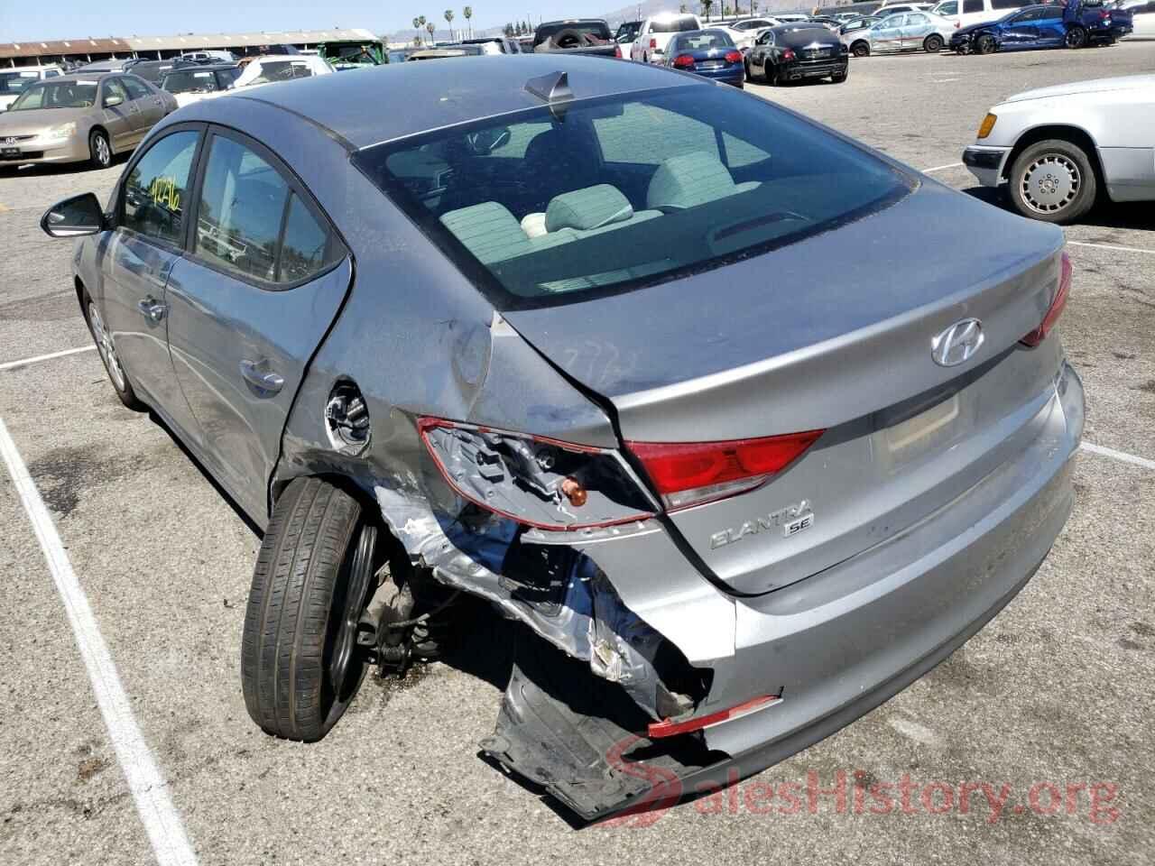 5NPD74LF5HH201959 2017 HYUNDAI ELANTRA