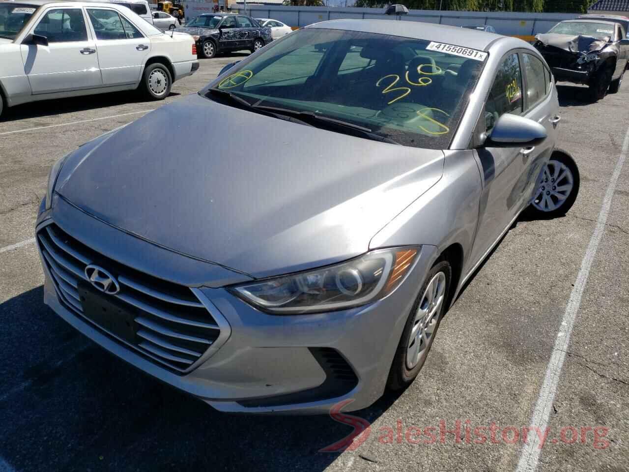 5NPD74LF5HH201959 2017 HYUNDAI ELANTRA