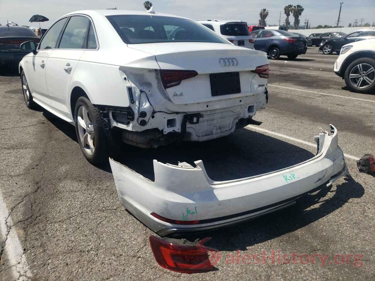 WAUDNAF46KA011372 2019 AUDI A4