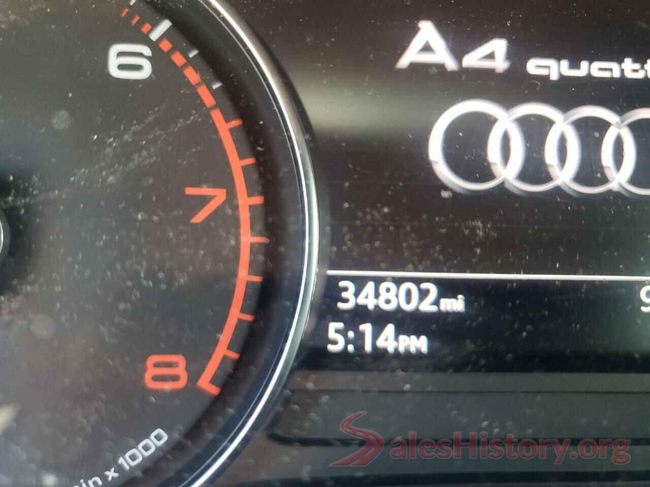 WAUDNAF46KA011372 2019 AUDI A4