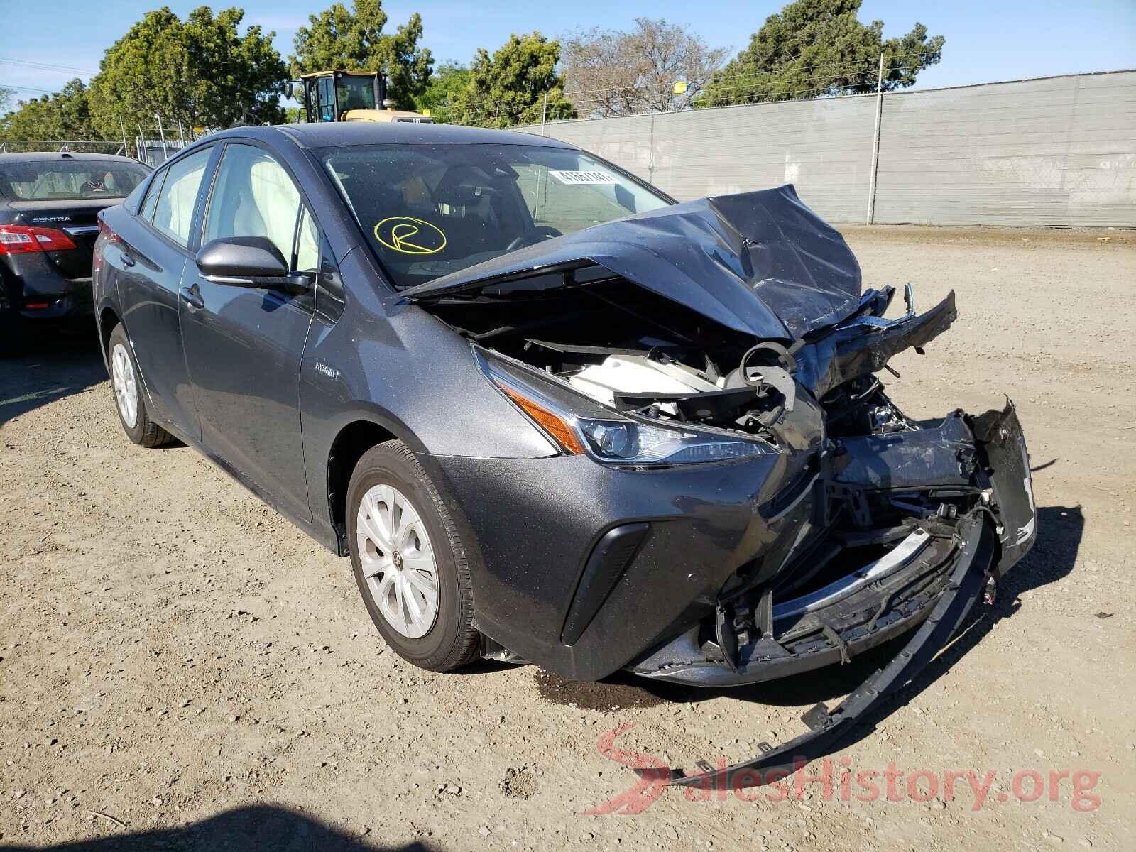 JTDKARFU0K3091499 2019 TOYOTA PRIUS