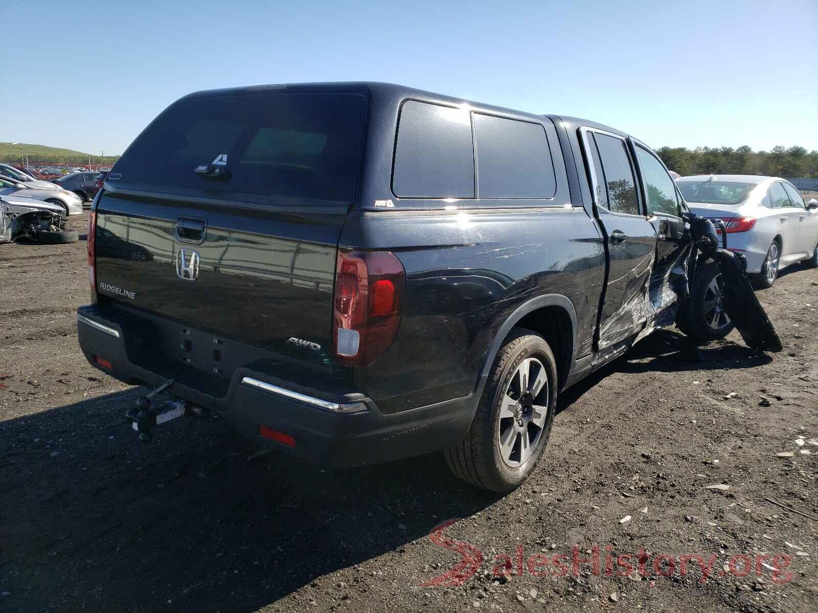 5FPYK3F54HB015431 2017 HONDA RIDGELINE