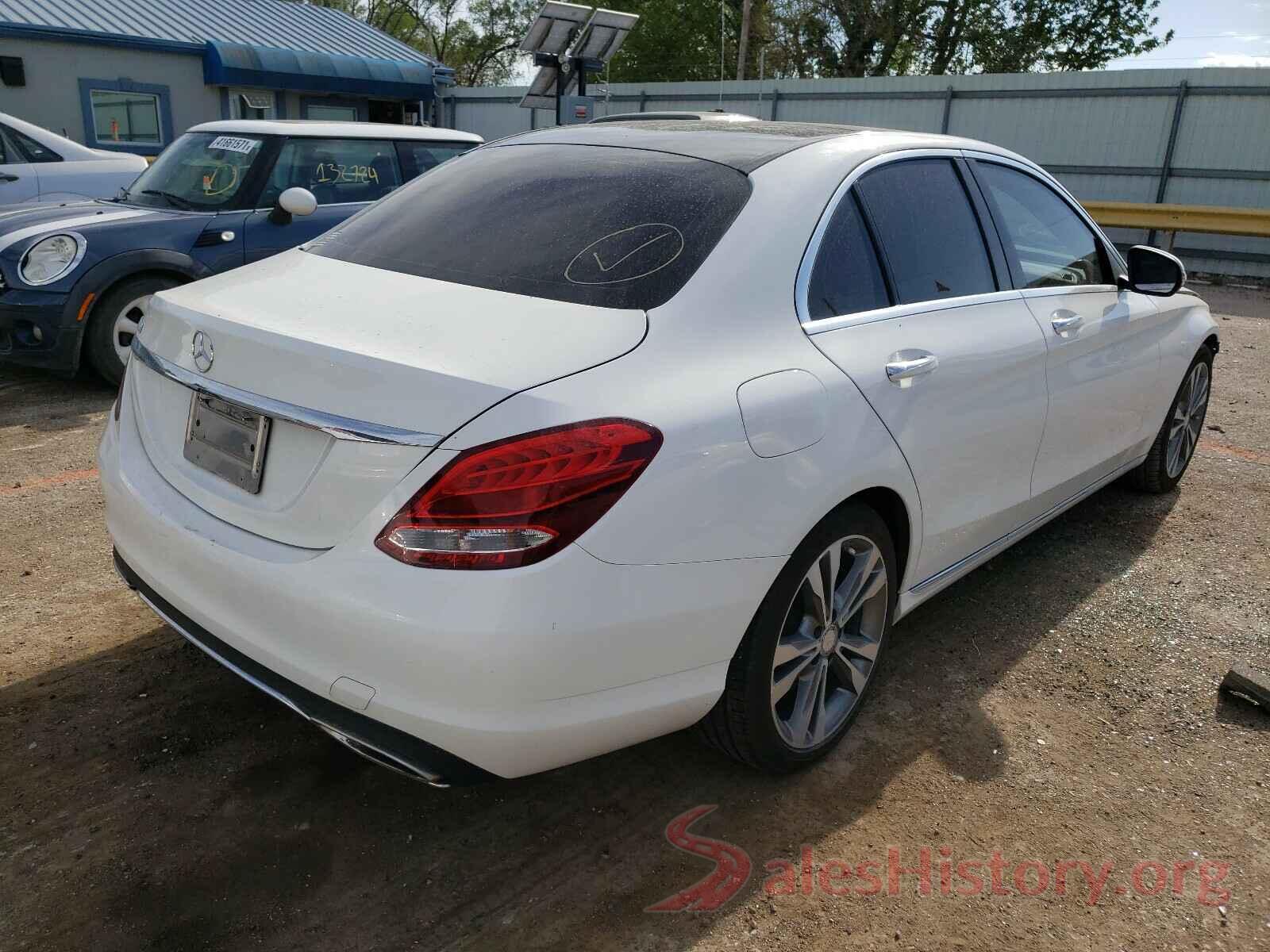 55SWF4JBXGU149283 2016 MERCEDES-BENZ C CLASS