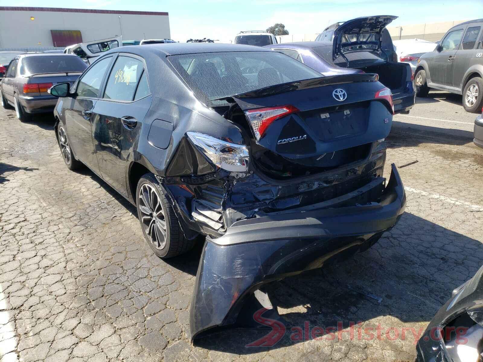 5YFBURHE3GP422927 2016 TOYOTA COROLLA