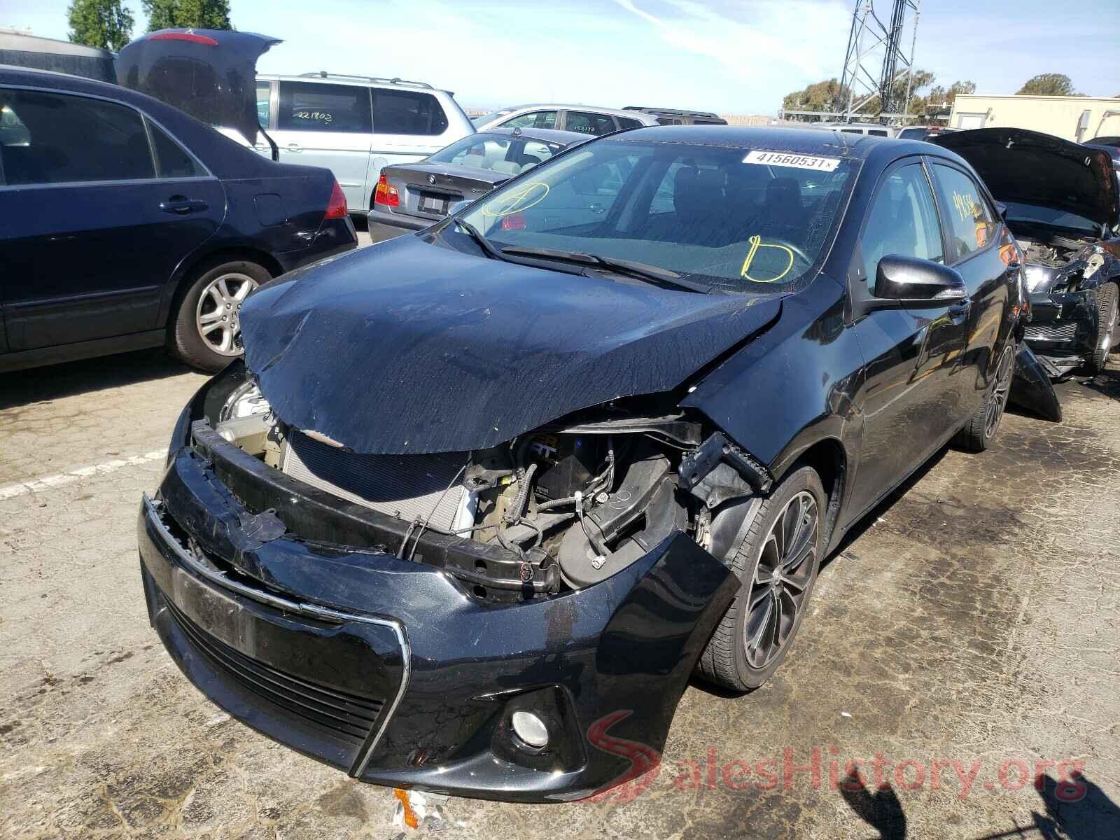 5YFBURHE3GP422927 2016 TOYOTA COROLLA