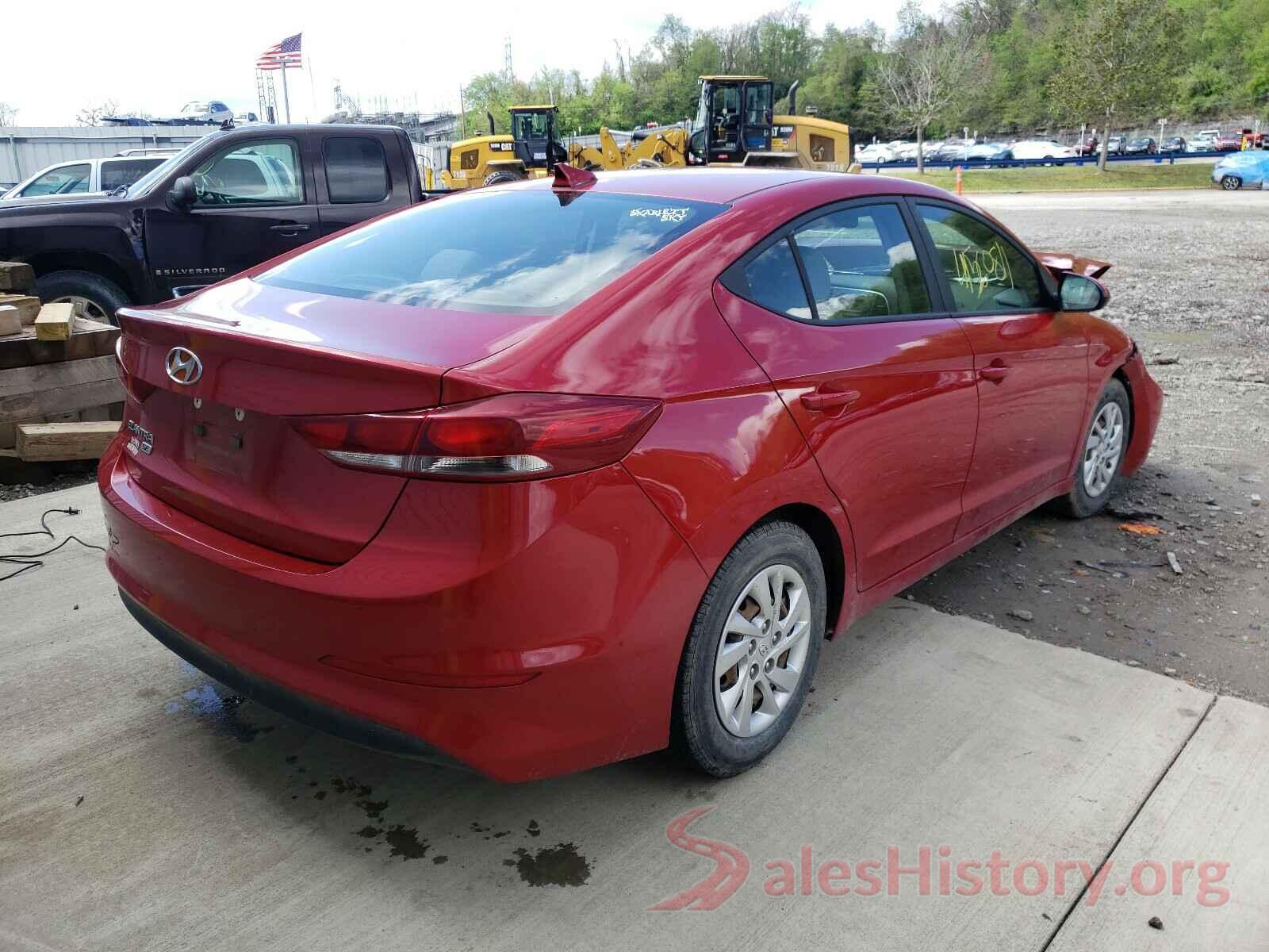 5NPD74LFXHH102912 2017 HYUNDAI ELANTRA