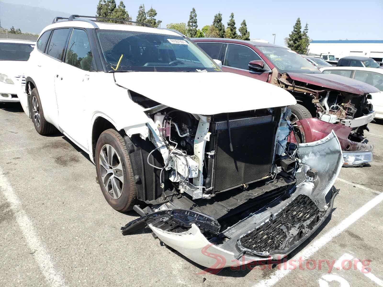 5TDHZRAH4MS515023 2021 TOYOTA HIGHLANDER