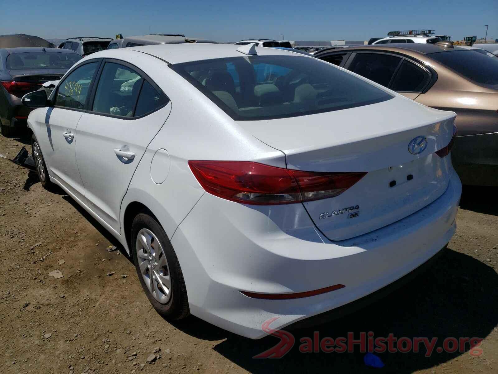 5NPD74LF2HH113080 2017 HYUNDAI ELANTRA