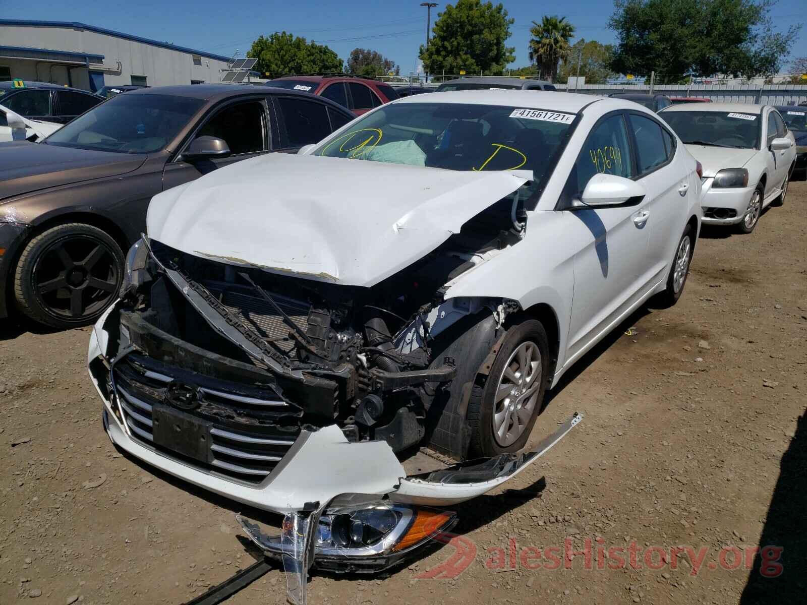 5NPD74LF2HH113080 2017 HYUNDAI ELANTRA