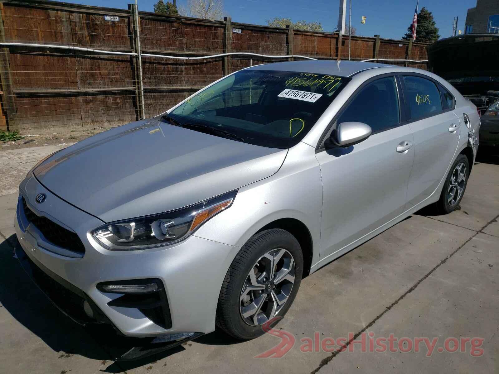 3KPF24ADXKE008419 2019 KIA FORTE