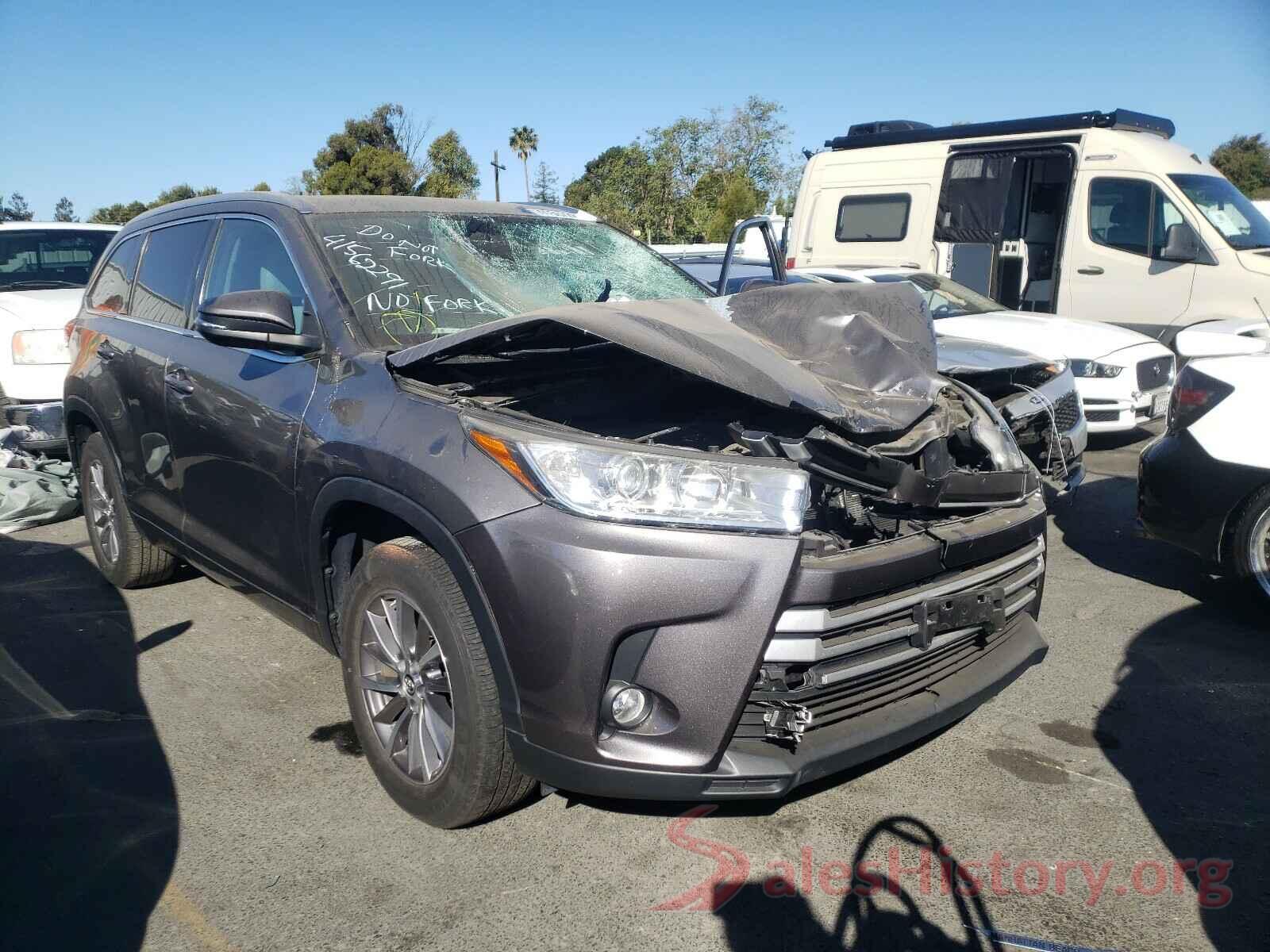 5TDKZRFH0HS526329 2017 TOYOTA HIGHLANDER