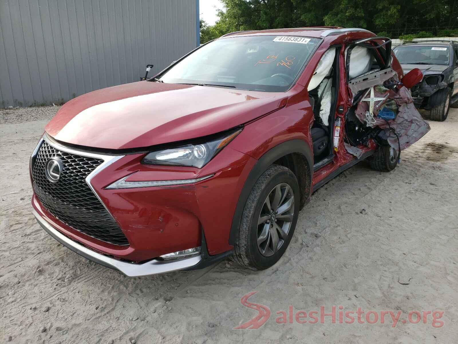 JTJYARBZ0G2025587 2016 LEXUS NX