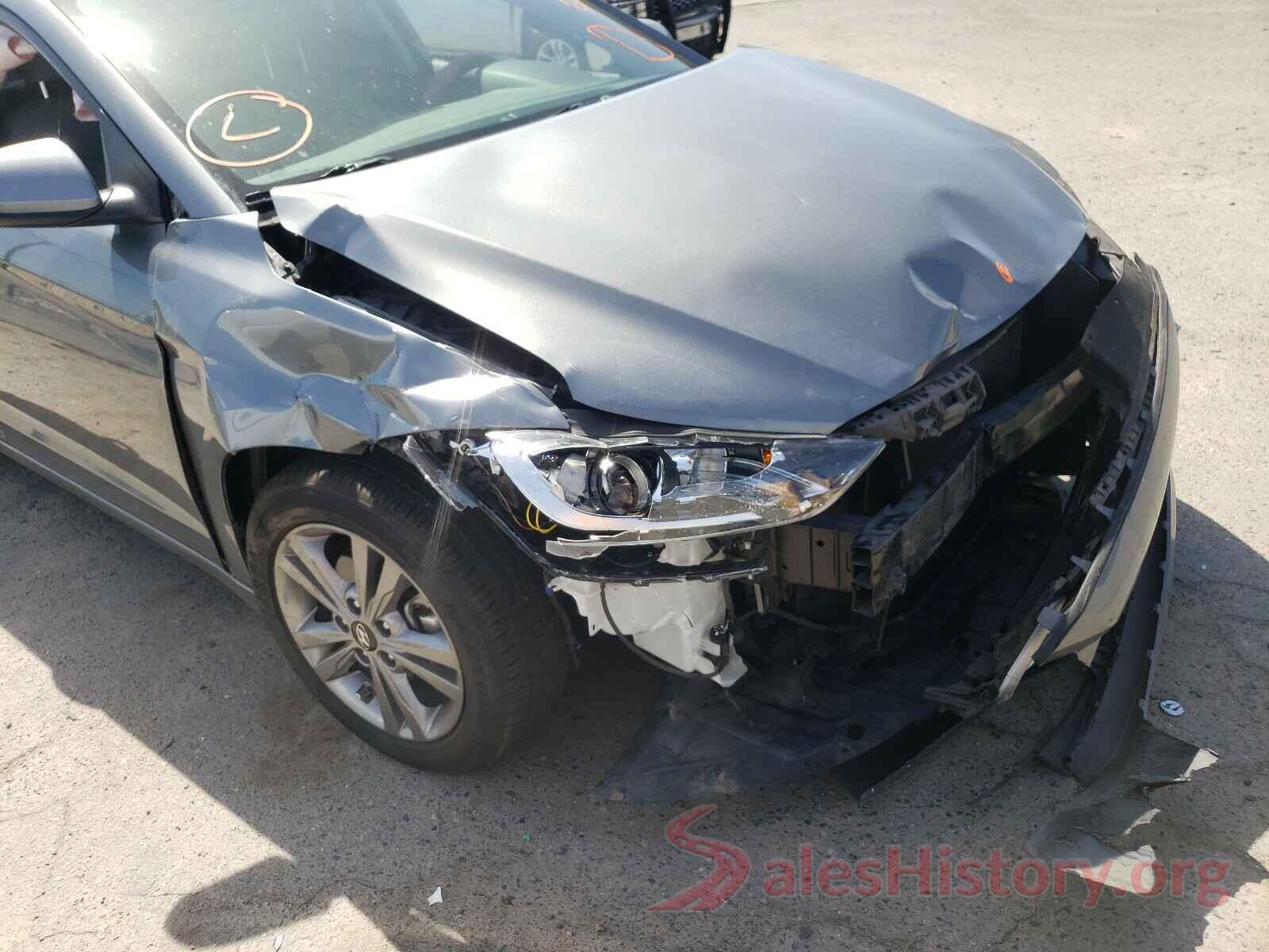 KMHD84LF4JU580067 2018 HYUNDAI ELANTRA