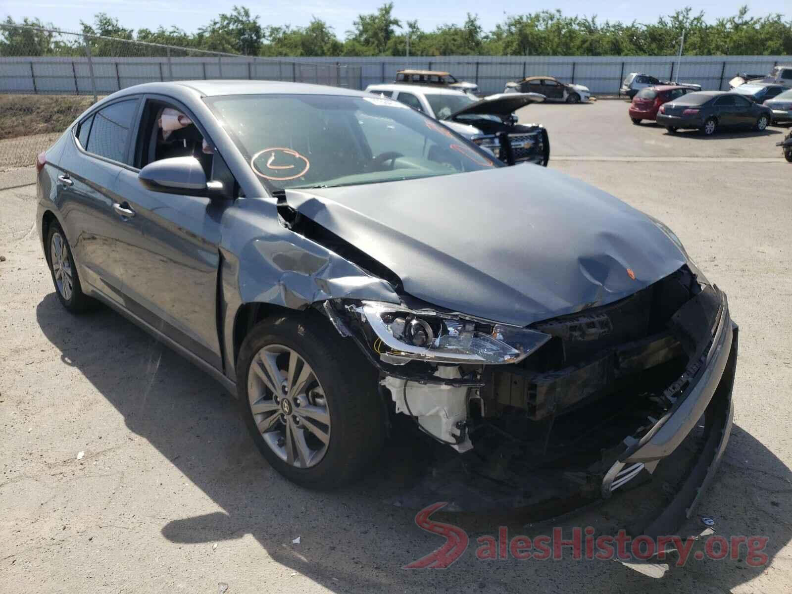 KMHD84LF4JU580067 2018 HYUNDAI ELANTRA