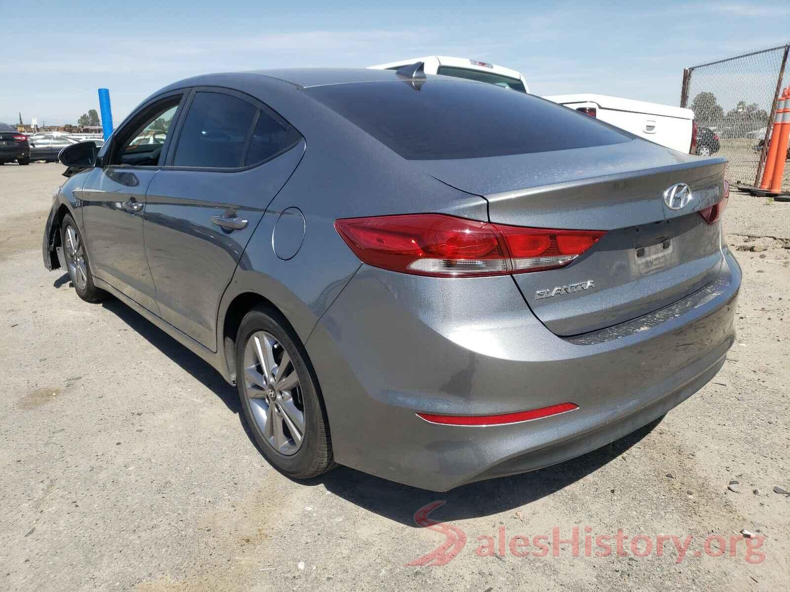 KMHD84LF4JU580067 2018 HYUNDAI ELANTRA