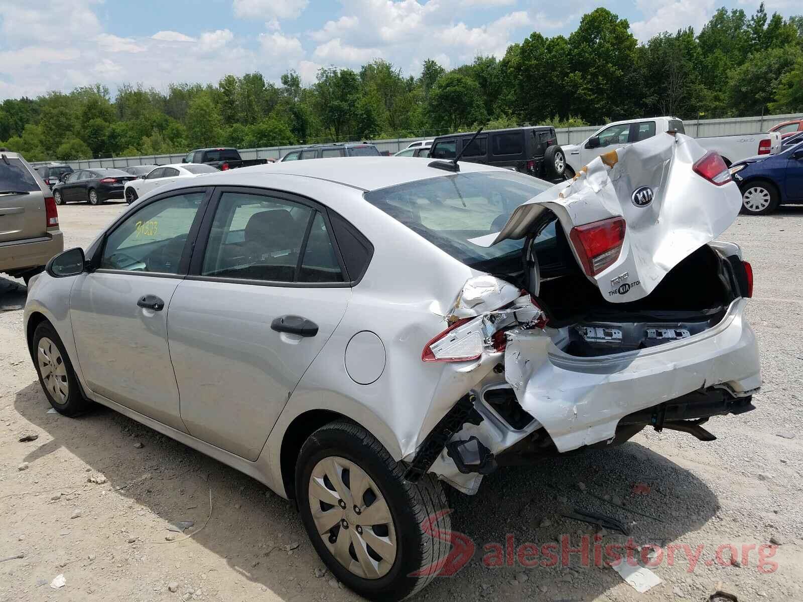 3KPA24AB8JE079626 2018 KIA RIO