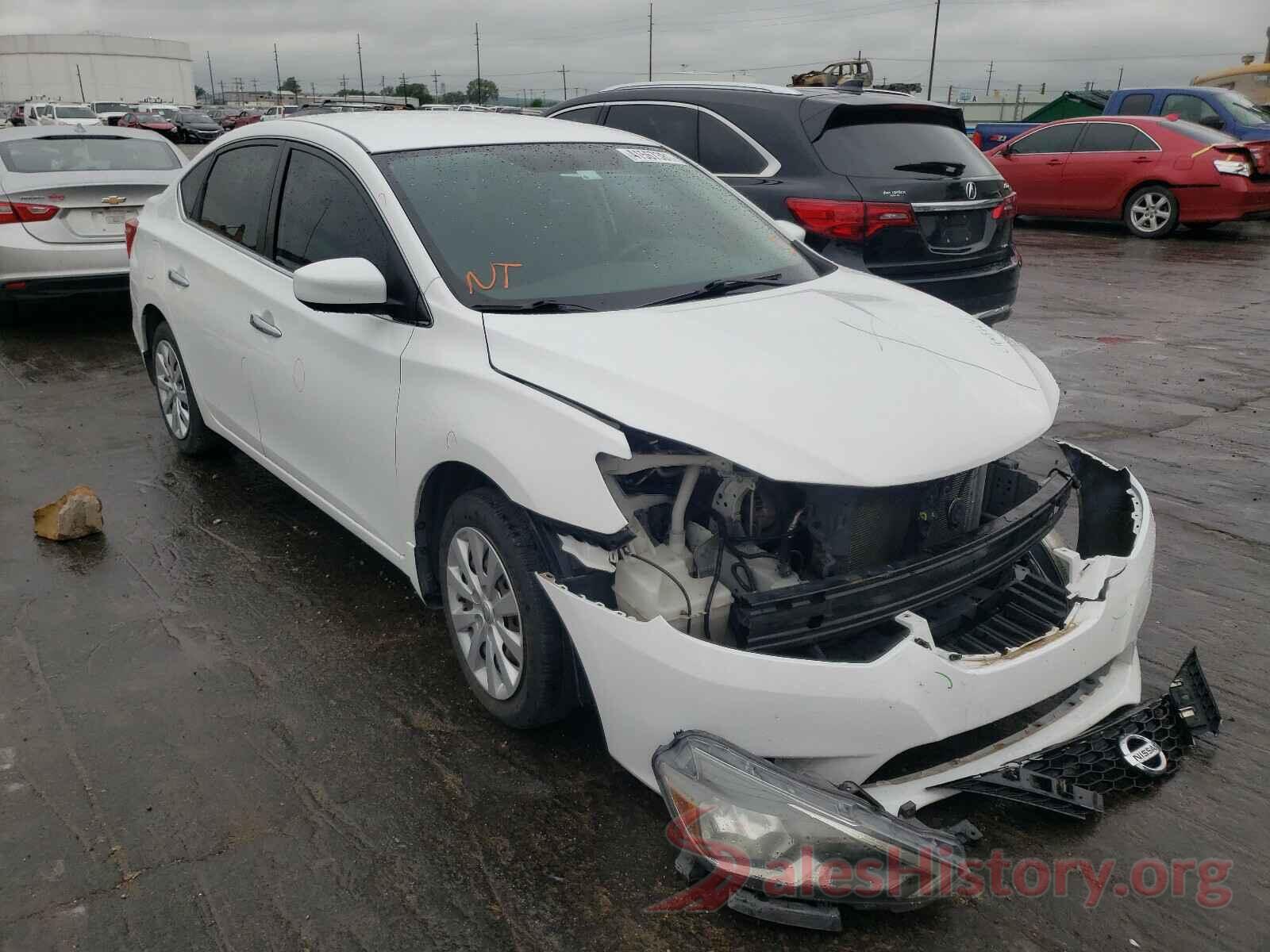 3N1AB7AP3GL654574 2016 NISSAN SENTRA