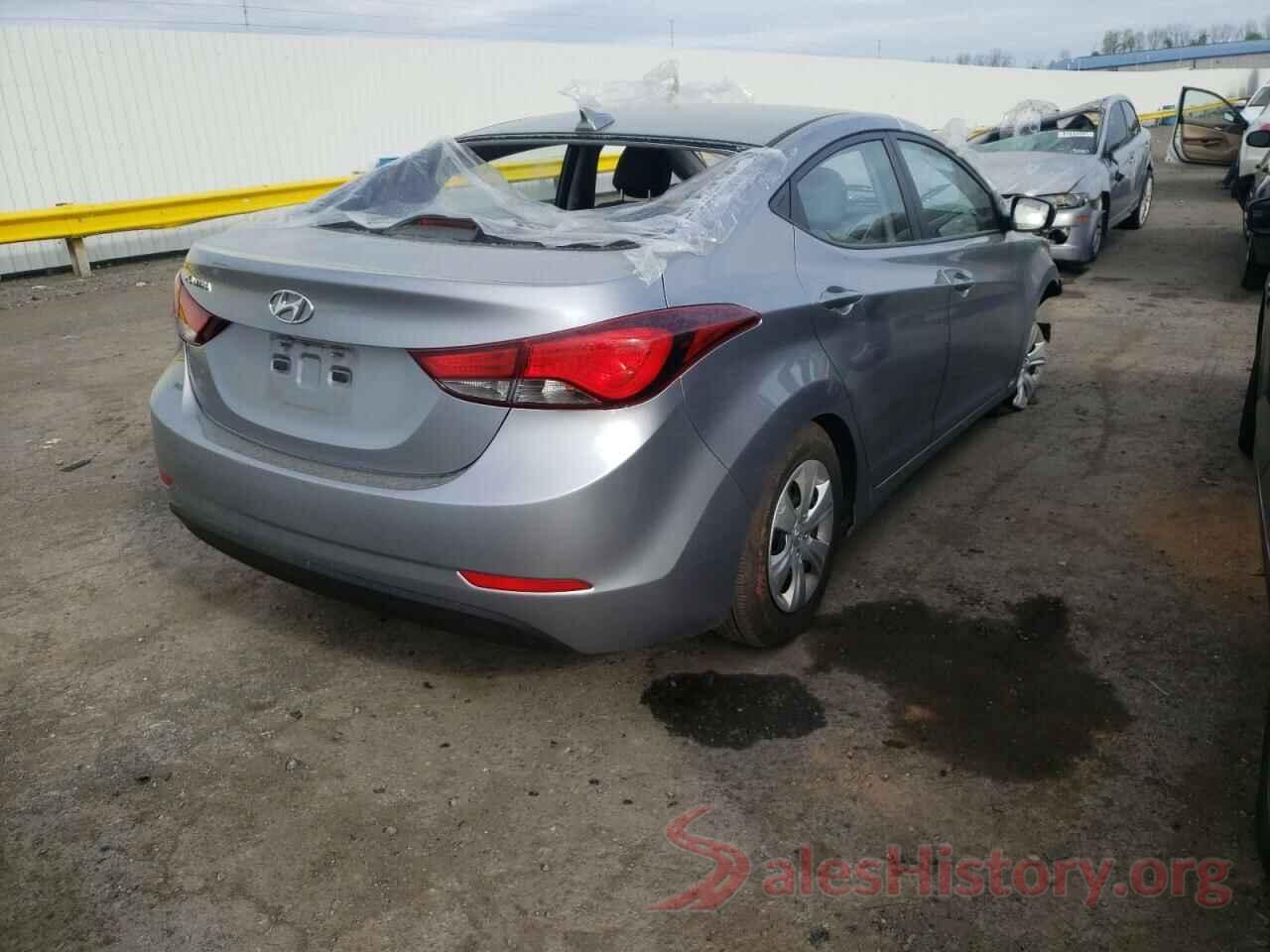 5NPDH4AE0GH731634 2016 HYUNDAI ELANTRA