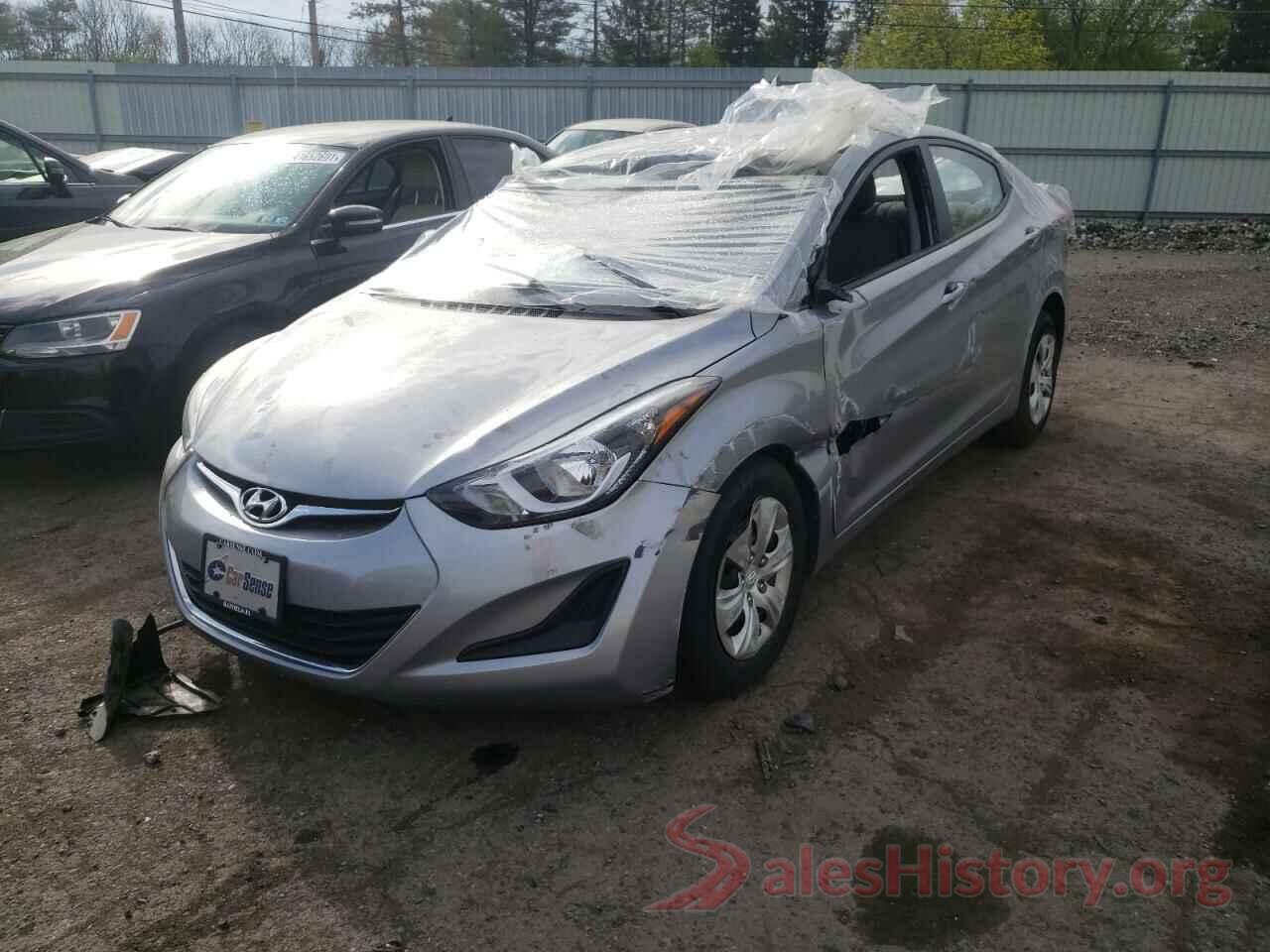 5NPDH4AE0GH731634 2016 HYUNDAI ELANTRA