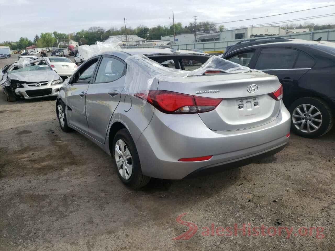 5NPDH4AE0GH731634 2016 HYUNDAI ELANTRA