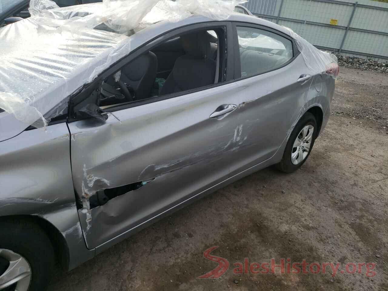 5NPDH4AE0GH731634 2016 HYUNDAI ELANTRA