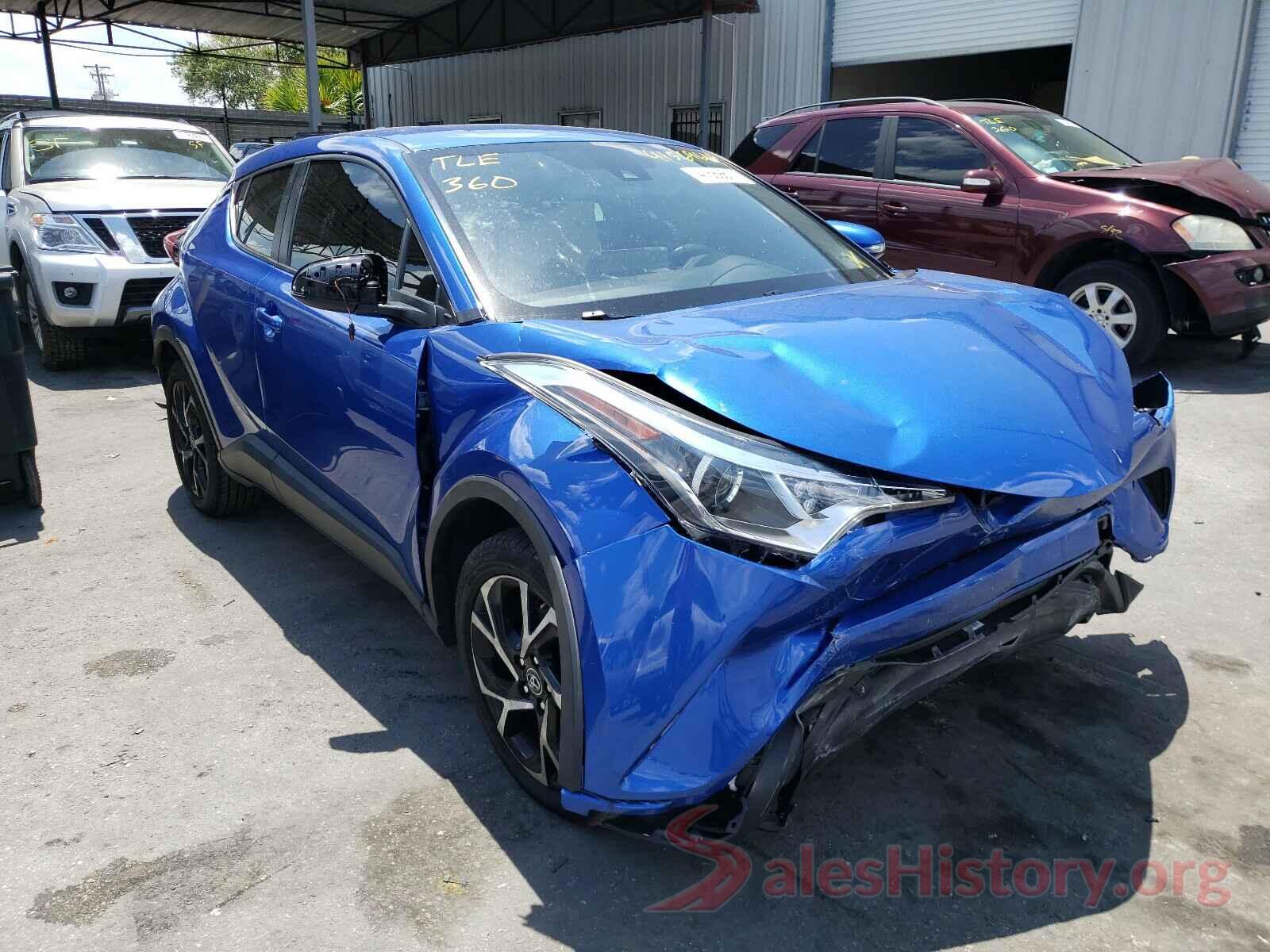 NMTKHMBX6KR086030 2019 TOYOTA C-HR