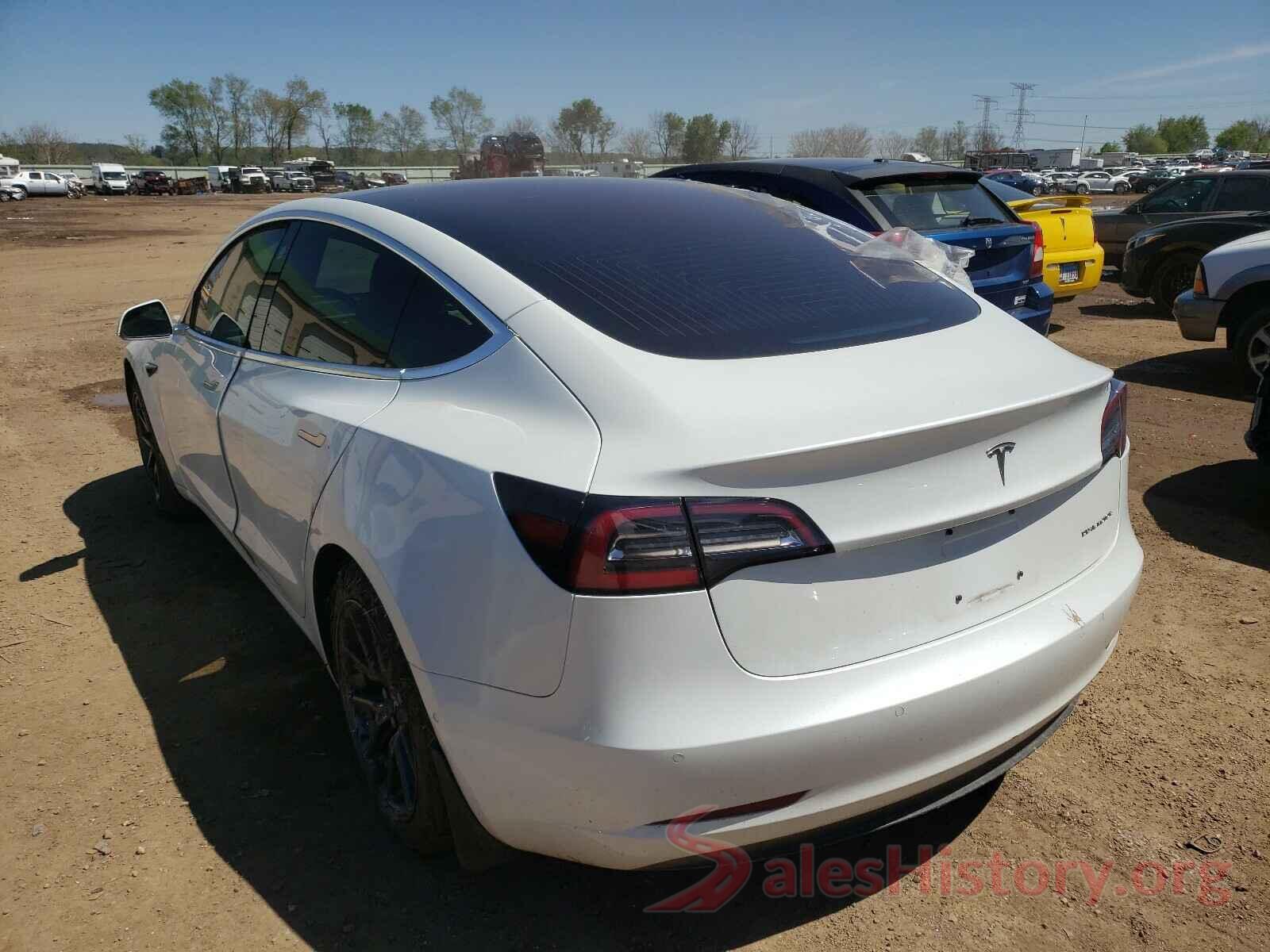 5YJ3E1EBXJF131390 2018 TESLA MODEL 3