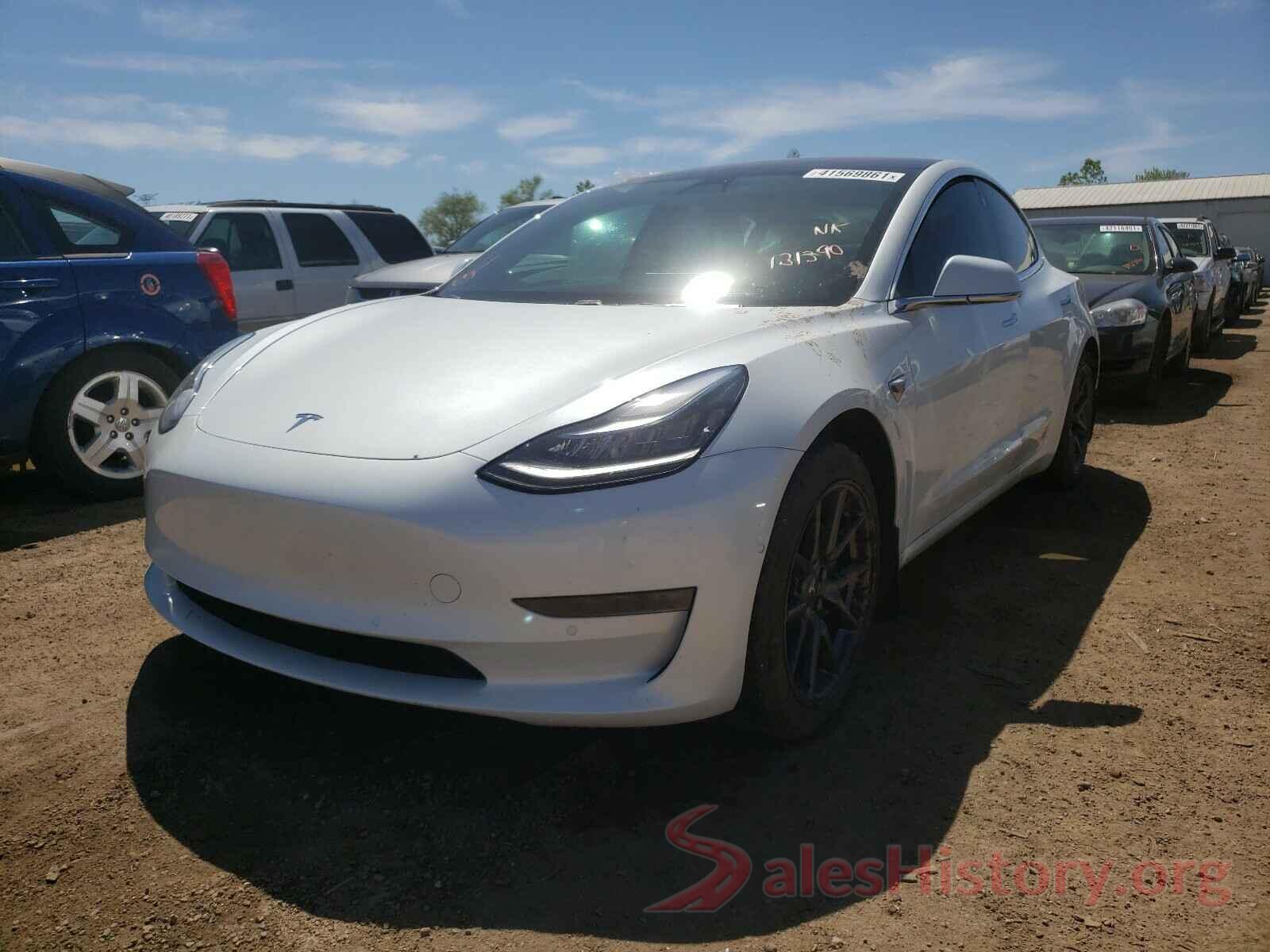 5YJ3E1EBXJF131390 2018 TESLA MODEL 3