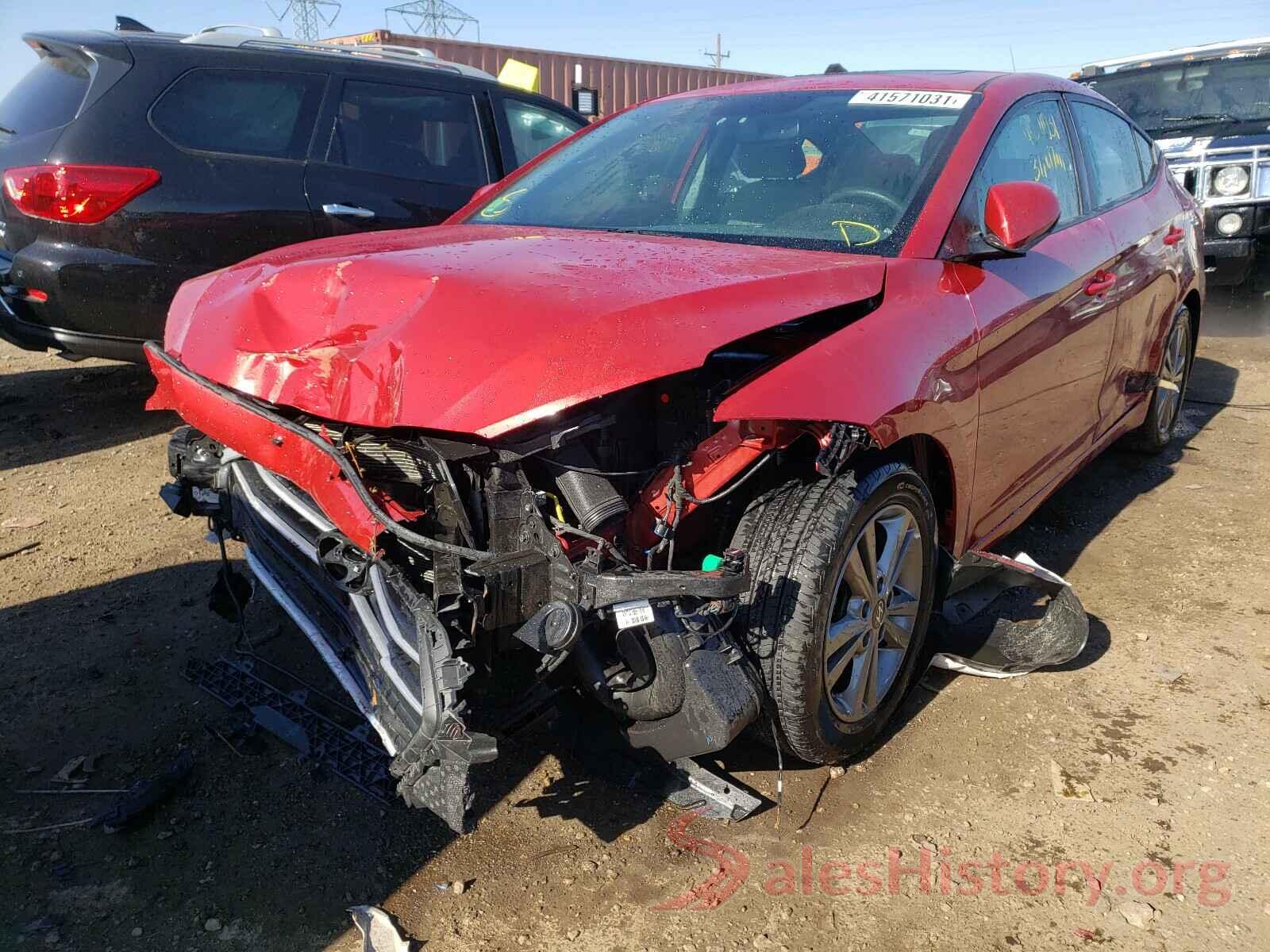 5NPD84LF5JH253515 2018 HYUNDAI ELANTRA