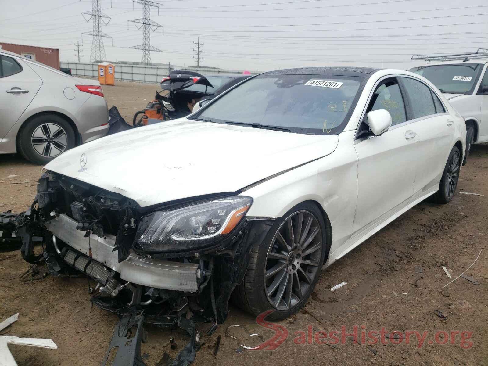 WDDUG8GB0JA422127 2018 MERCEDES-BENZ S CLASS