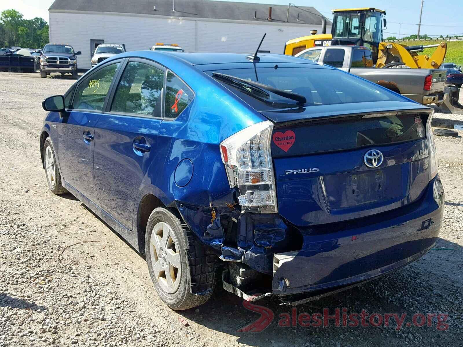 JTDKN3DU1B0275307 2011 TOYOTA PRIUS