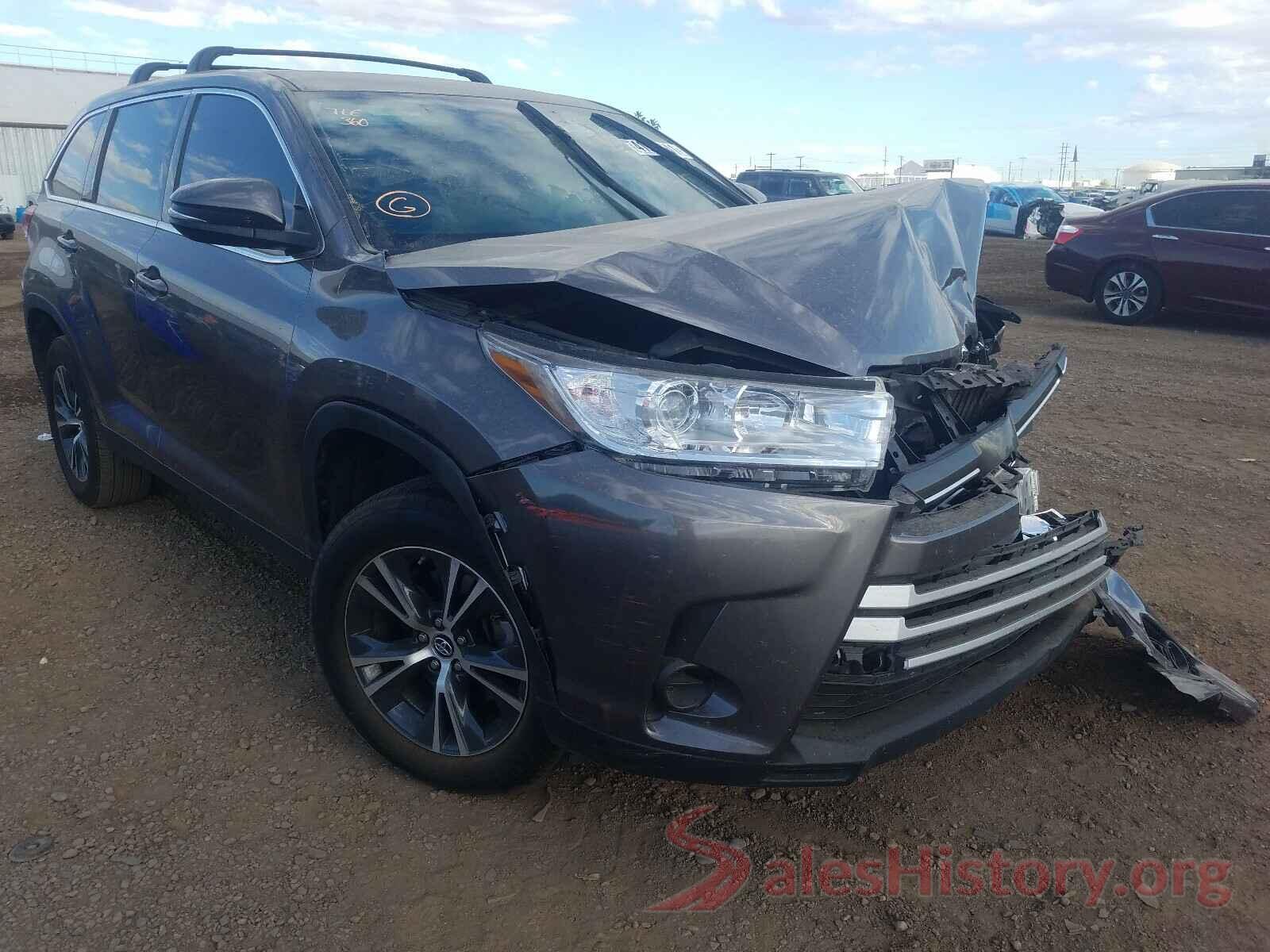 5TDZZRFHXKS330212 2019 TOYOTA HIGHLANDER