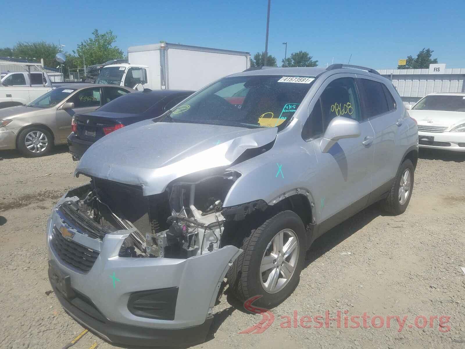 3GNCJPSB8GL194301 2016 CHEVROLET TRAX