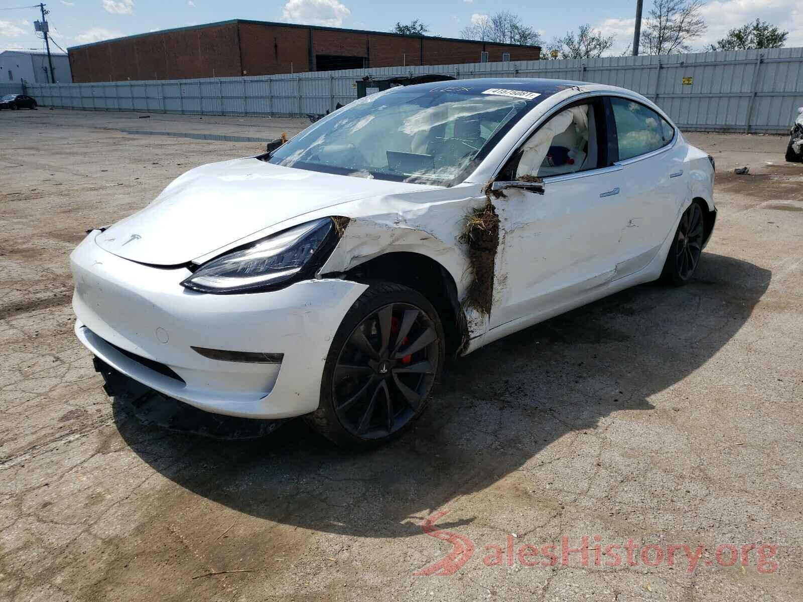 5YJ3E1EC7LF784237 2020 TESLA MODEL 3